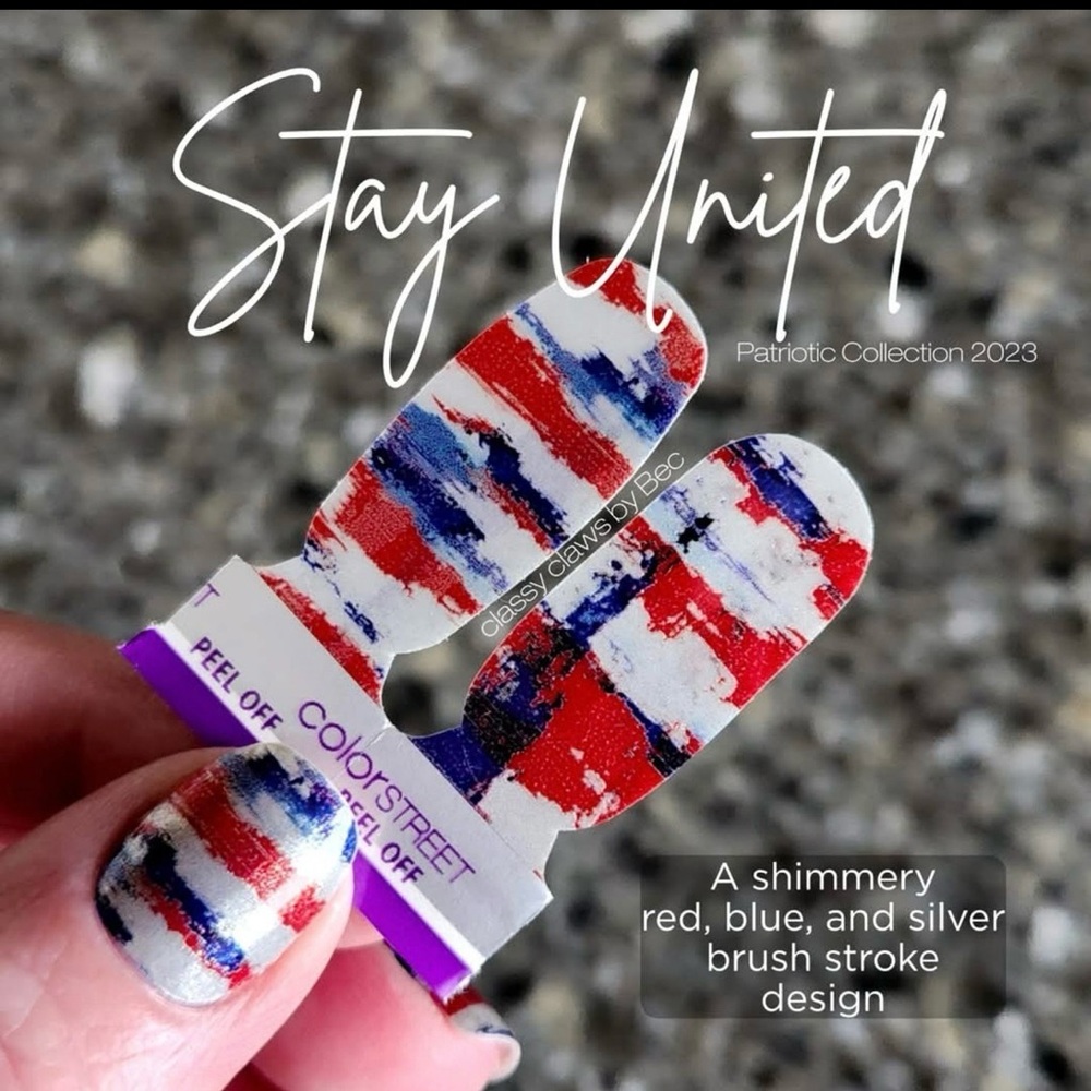 Color Street Stay United Brand New
